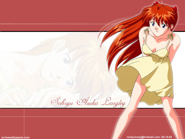 Red haired girl yellow dress free wallpaper for desktop - medium preview image