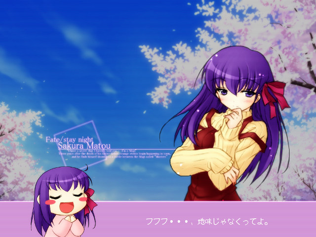 Girl purple hair blue sky free wallpaper for desktop - medium preview image