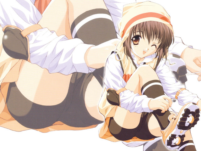 Chizuko yoshida girl skateboard anime free wallpaper for desktop - medium preview image