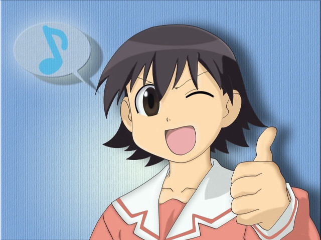 Thumbs up ayako rokkaku manga free wallpaper for desktop - medium preview image