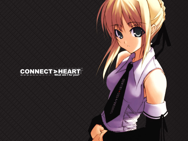 Blonde girl braided tie anime free wallpaper for desktop - medium preview image
