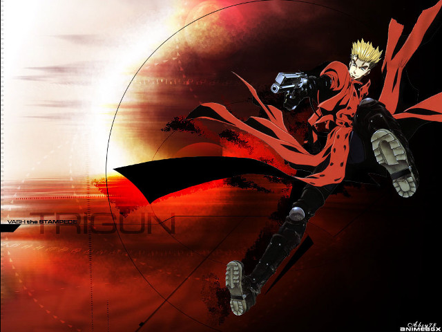 Eizan kikukawa flying gun red free wallpaper for desktop - medium preview image