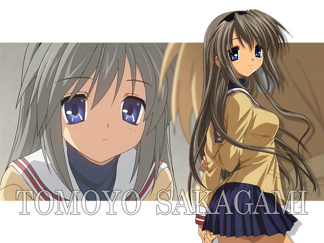 Chizuko yoshida tomoyo anime portrait free wallpaper for desktop - medium preview image