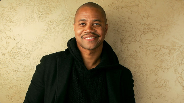 Man black jacket smiling wall free wallpaper for desktop - medium preview image