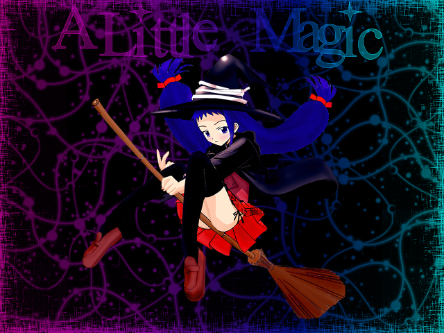 Alice prin witch flying purple free wallpaper for desktop - medium preview image