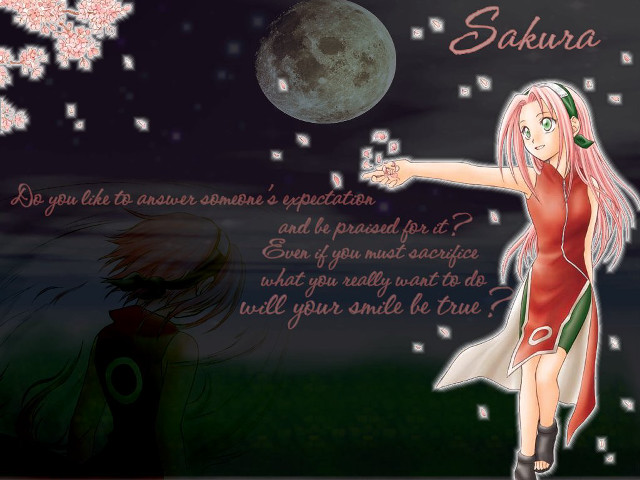 Girl red dress pointing moon free wallpaper for desktop - medium preview image