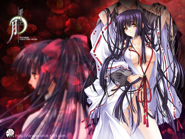 Anime couple longhair phone fan free wallpaper for desktop - medium preview image