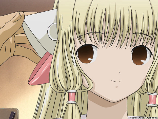 Blonde girl ponytailed closeup smile free wallpaper for desktop - medium preview image