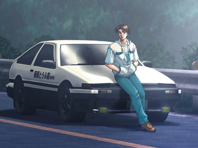 Man police car parking lot free wallpaper for desktop - medium preview image