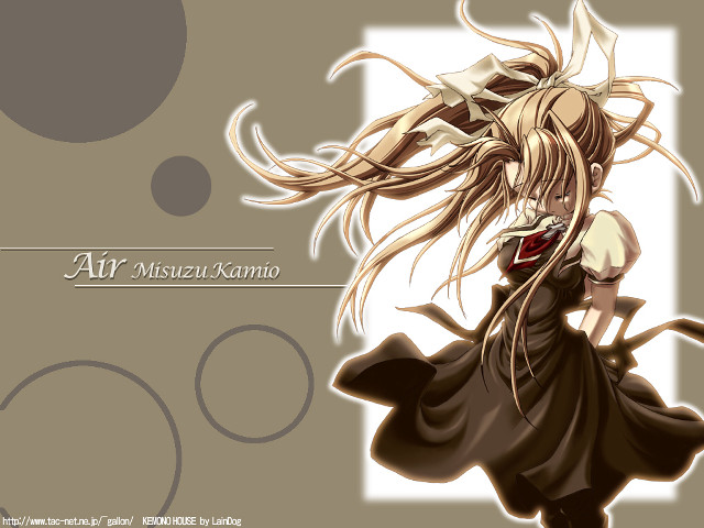 Gothic anime portrait blonde woman free wallpaper for desktop - medium preview image