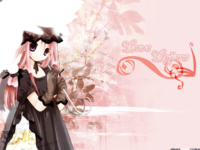 Pink haired girl black dress #4 free wallpaper for desktop - medium preview image