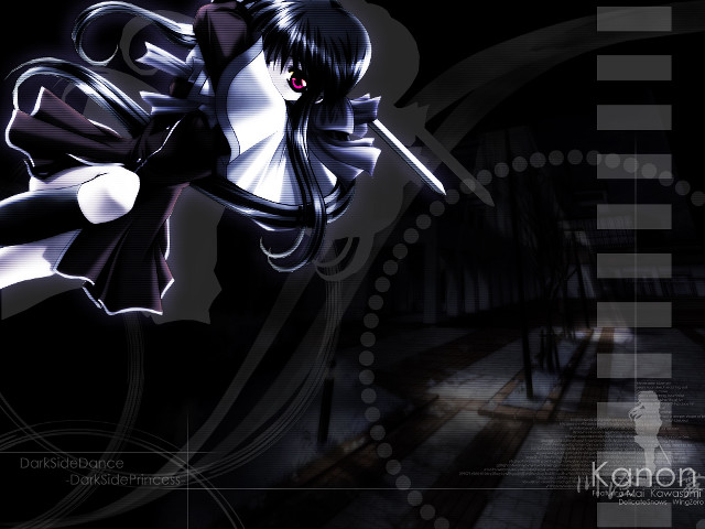 Woman sword clock gothic kikukawa free wallpaper for desktop - medium preview image