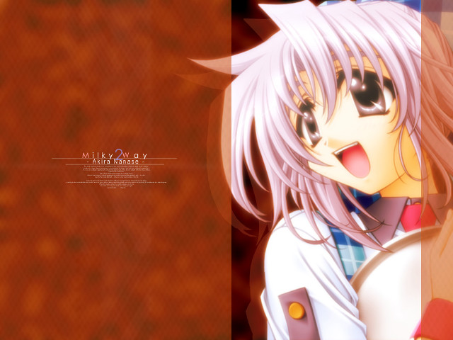 Anime girl long hair school #2 free wallpaper for desktop - medium preview image