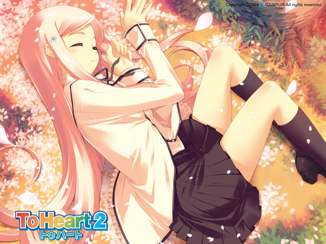 Woman short dress lying autumn free wallpaper for desktop - medium preview image