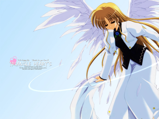 Angel woman phone blue sky free wallpaper for desktop - medium preview image