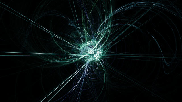 Green blue swirl fractals fireworks free wallpaper for desktop - medium preview image