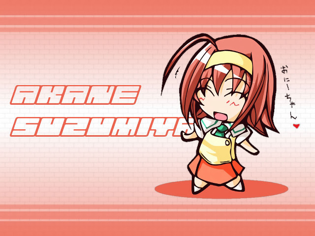 Girl ponytail yellow shirt pink free wallpaper for desktop - medium preview image