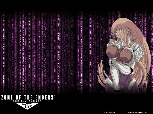 Eizan kikukawa anime character purple free wallpaper for desktop - medium preview image