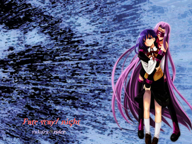 Purple haired medusa school water free wallpaper for desktop - medium preview image