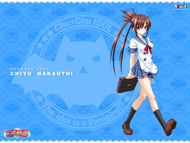 Chizuko yoshida schoolgirl skull magic free wallpaper for desktop - medium preview image