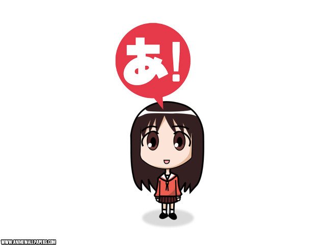 Girl speechbubble japanese character ayako free wallpaper for desktop - medium preview image