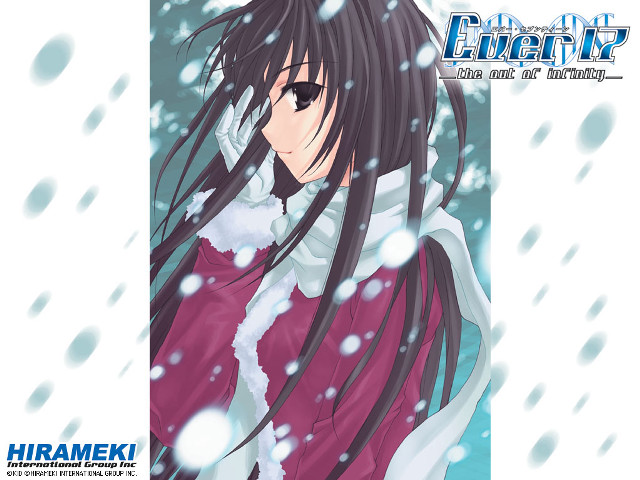 Eizan kikukawa anime snow christmas free wallpaper for desktop - medium preview image