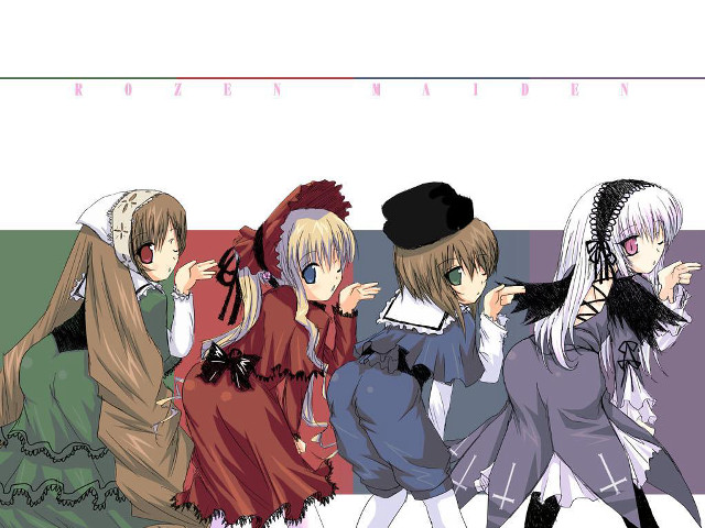 Anime girls street boys wings free wallpaper for desktop - medium preview image