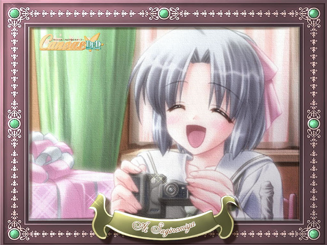 Girl camera ribbon banner alice free wallpaper for desktop - medium preview image