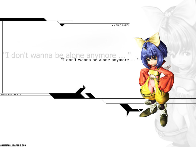 Bluehair yellowshirt girl quote finalfantasy free wallpaper for desktop - medium preview image