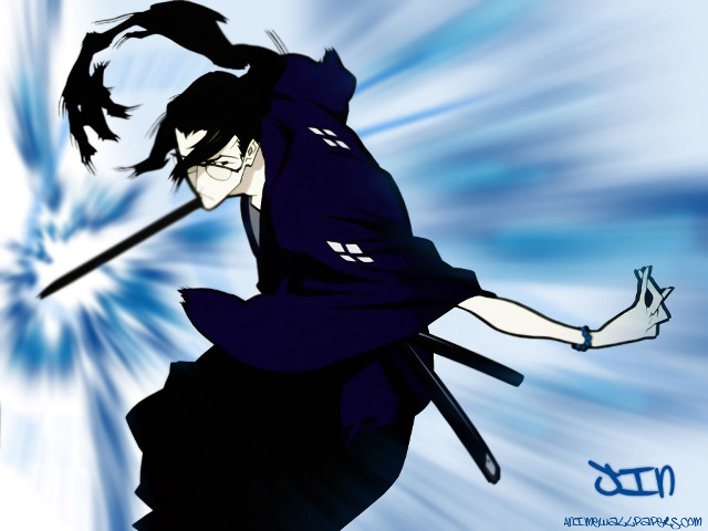 Man sword blue star rayonism free wallpaper for desktop - medium preview image