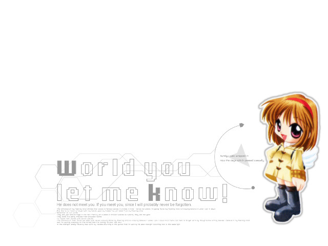 Girl yellowjacket redhat whitebackground yayoi free wallpaper for desktop - medium preview image