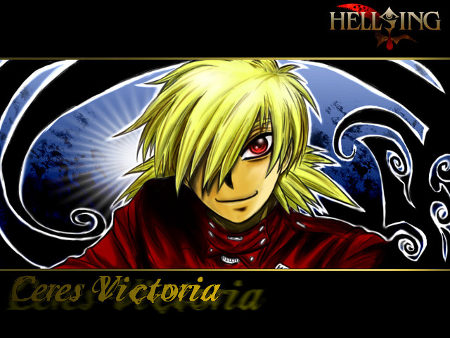 Blonde guy red cape gothic free wallpaper for desktop - medium preview image