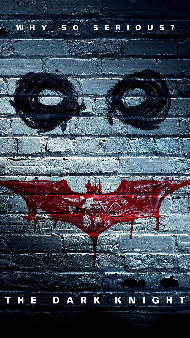 Batman symbol brick wall why free wallpaper for mobile - medium preview image