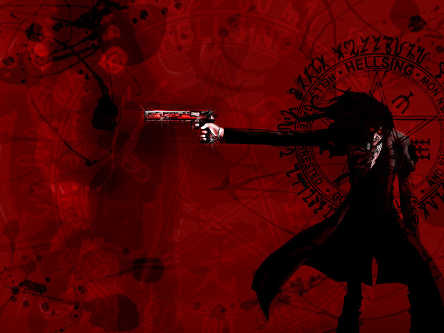 Gothic magic weapon blood red free wallpaper for desktop - medium preview image