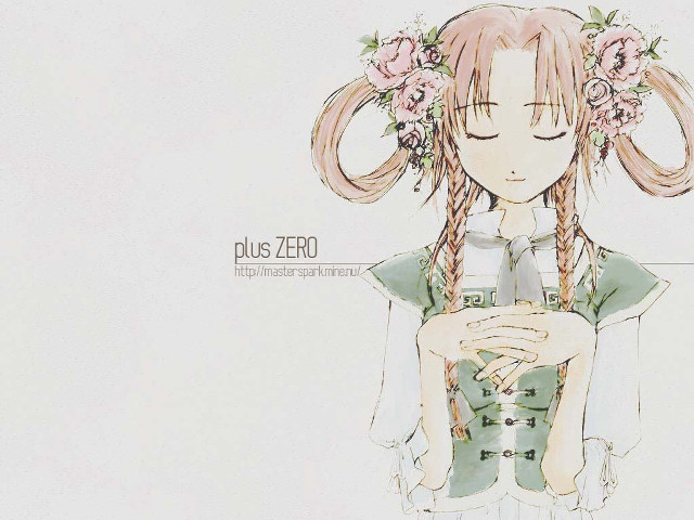 Girl flower braid cellphone smile free wallpaper for desktop - medium preview image