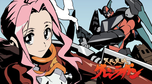 Pink haired woman robot poster free wallpaper for desktop - medium preview image