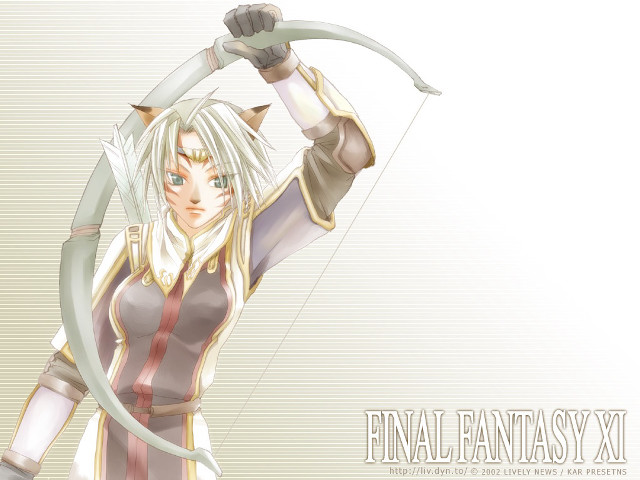 Fantasy archer animal ears final free wallpaper for desktop - medium preview image