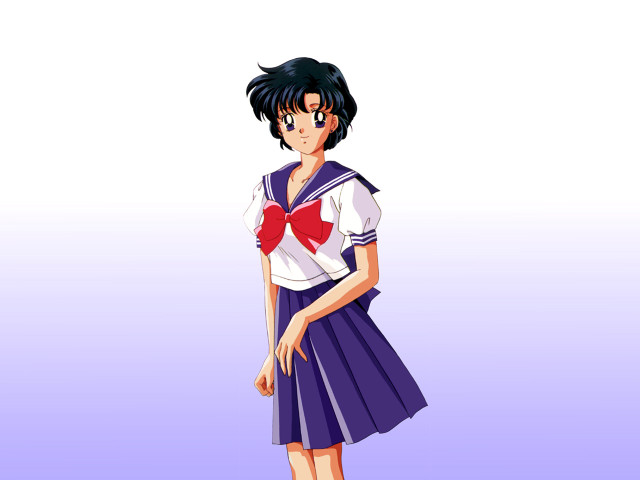 Ayako rokkaku sailor uniform portrait free wallpaper for desktop - medium preview image