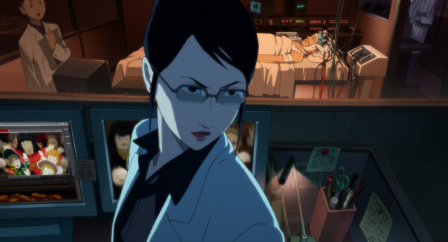 Woman glasses room tv bed free wallpaper for desktop - medium preview image