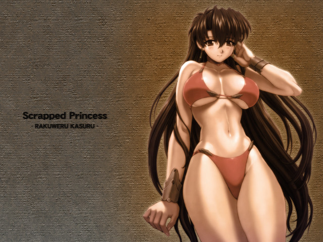 Scraped princess giantess bikini sword free wallpaper for desktop - medium preview image