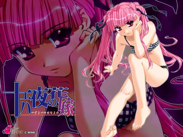 Pink hair girl posing anime #2 free wallpaper for desktop - medium preview image