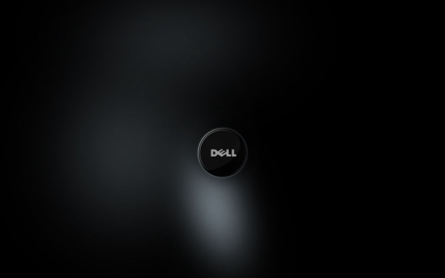 Black background black button dell free wallpaper for desktop - medium preview image
