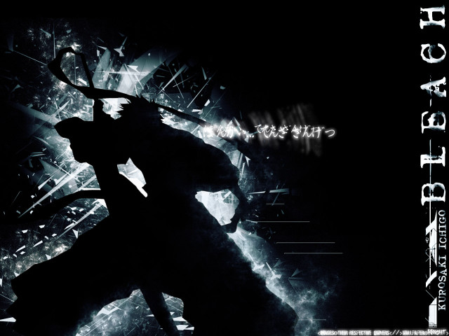 Hell sword demon anime silhouette free wallpaper for desktop - medium preview image