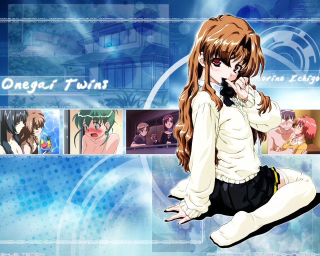 Girl blush blue background cellphone free wallpaper for desktop - medium preview image