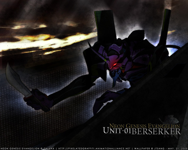 Demonic robot sword sky clouds free wallpaper for desktop - medium preview image