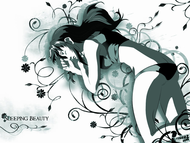 Gothic floral illustration anime clarice free wallpaper for desktop - medium preview image