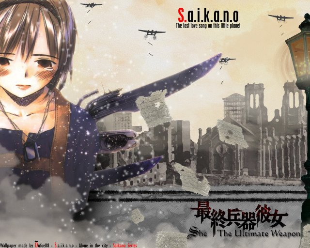 Girl knife cityscape clock street free wallpaper for desktop - medium preview image