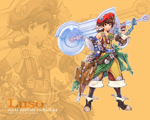 Woman hat sword shield brownhair free wallpaper for desktop - medium preview image