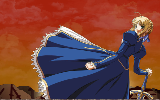 Woman blue dress bike red free wallpaper for desktop - medium preview image