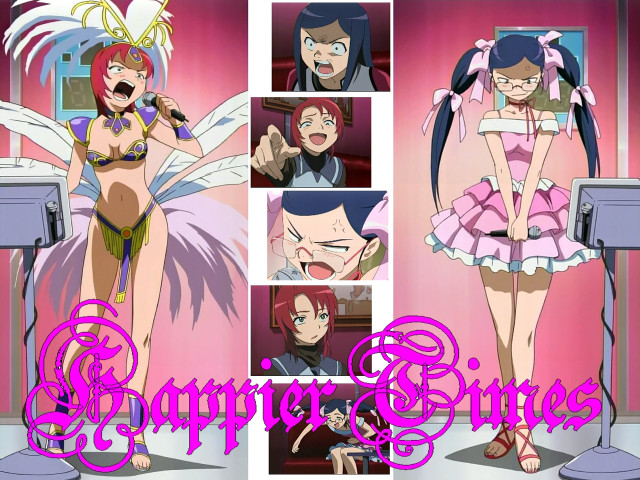 Woman man pink dress black free wallpaper for desktop - medium preview image